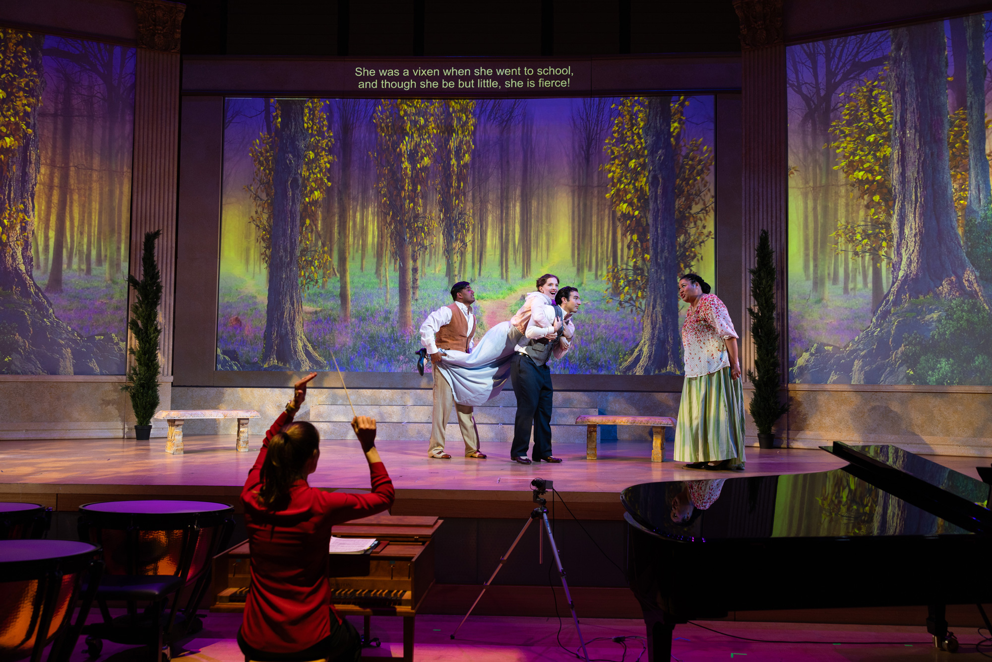 Students perform at SFCM's Opera Artist Diploma Showcase.