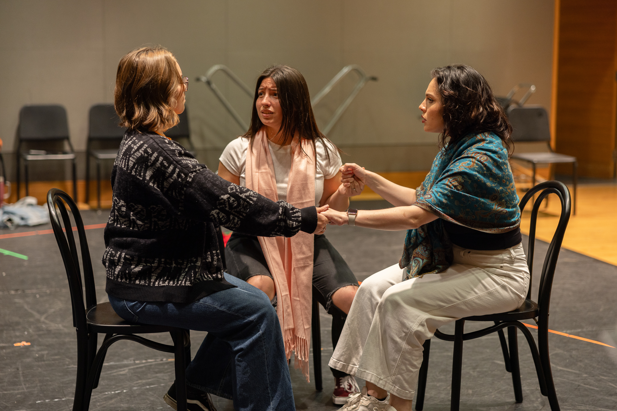 SFCM students rehearse 'Anon.'