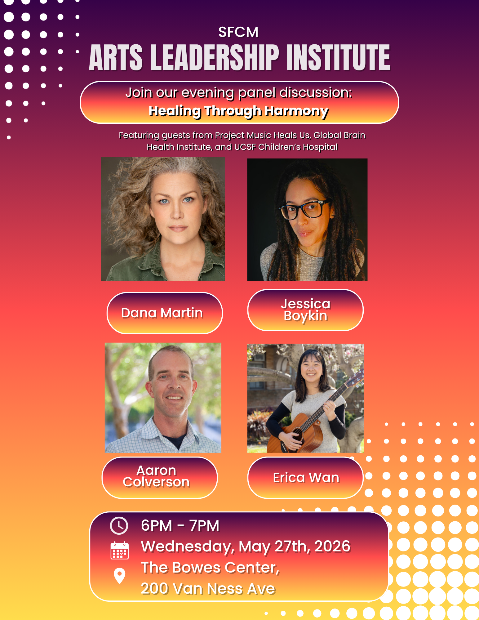 Arts Leadership Institute Evening Panel 2