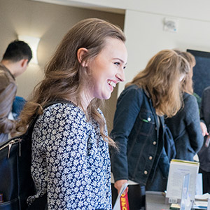 SFCM student at job fair