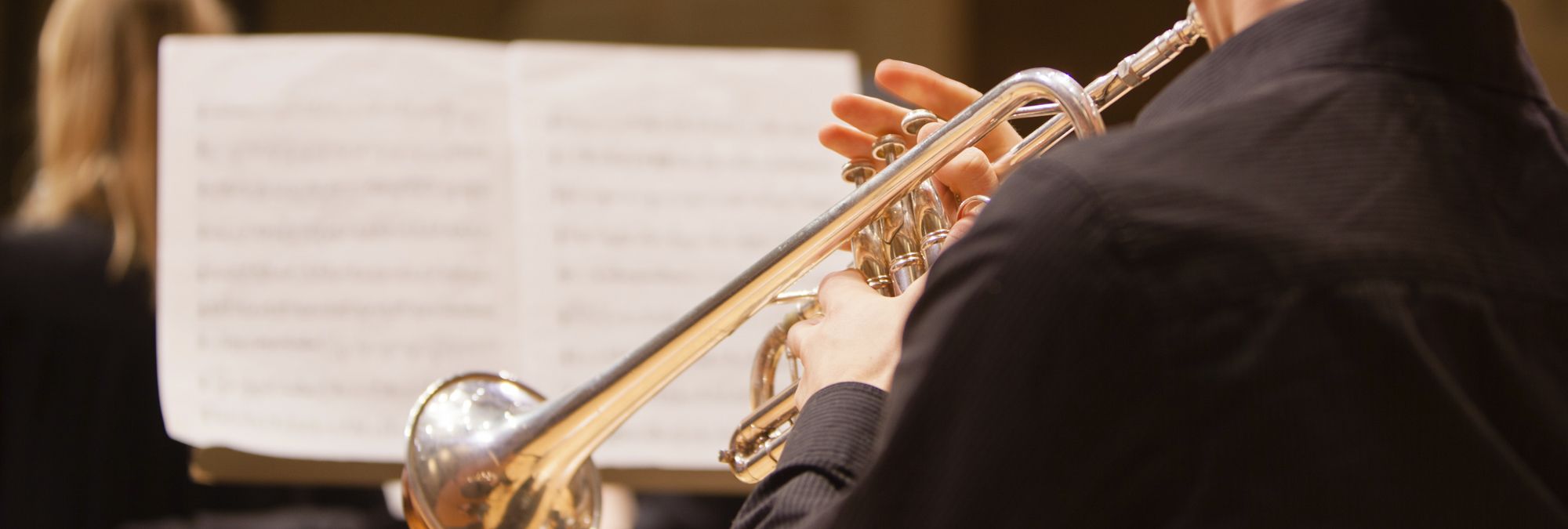 SFCM Student playing Trumpet