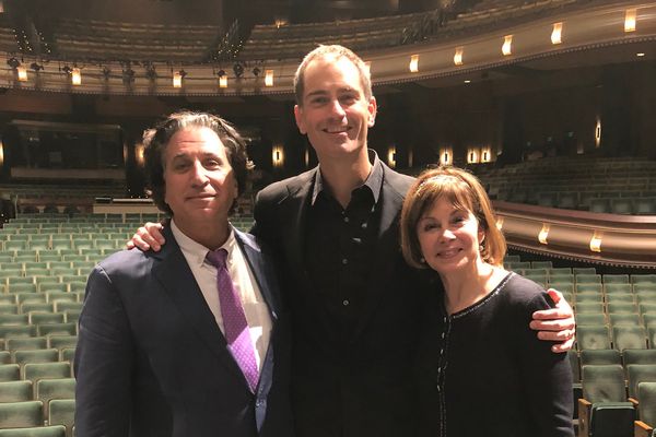 Richard Danielpour, Matthew Worth and conductor JoAnn Falletta