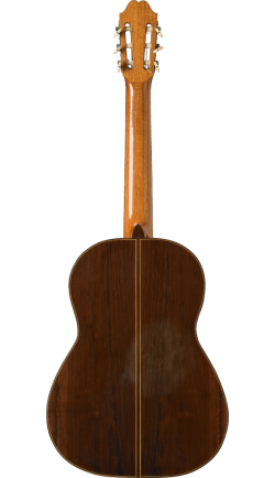 1961 Robert Bouchet guitar back