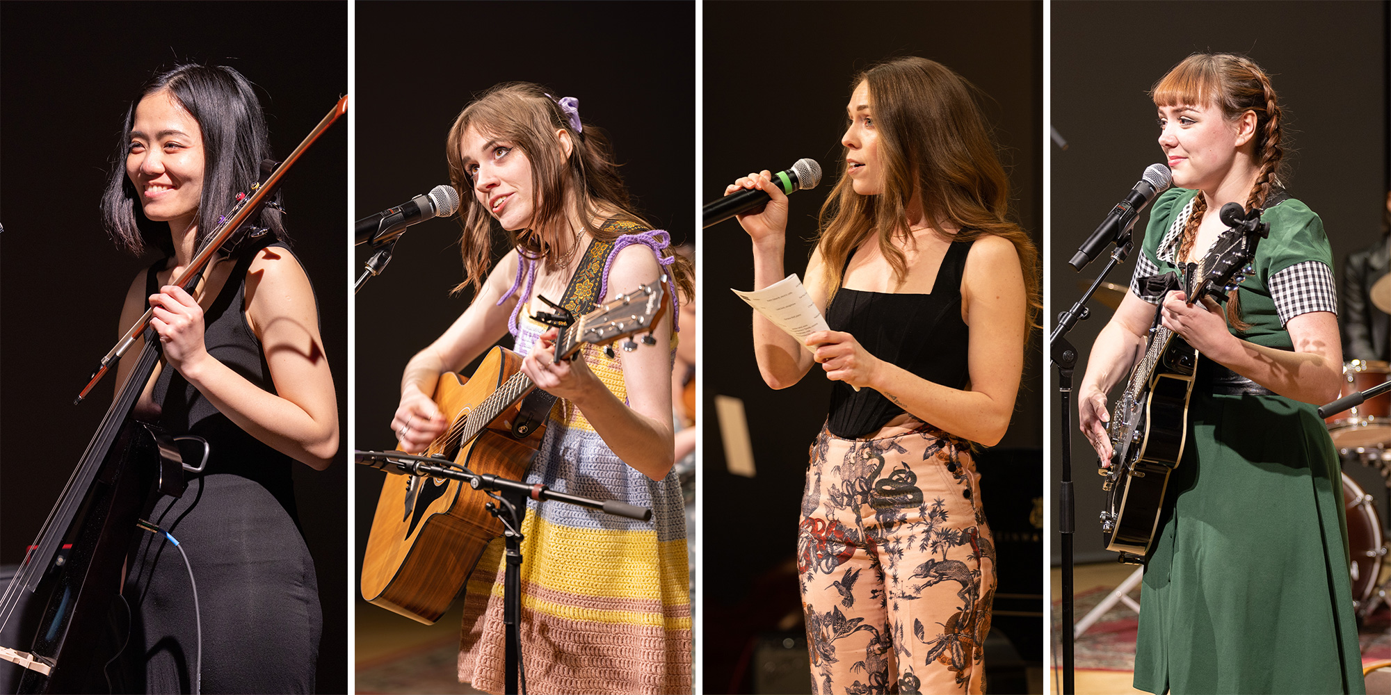 Performers at the "Future Is Female" concert at SFCM. Performers at the "Future Is Female" concert at SFCM.