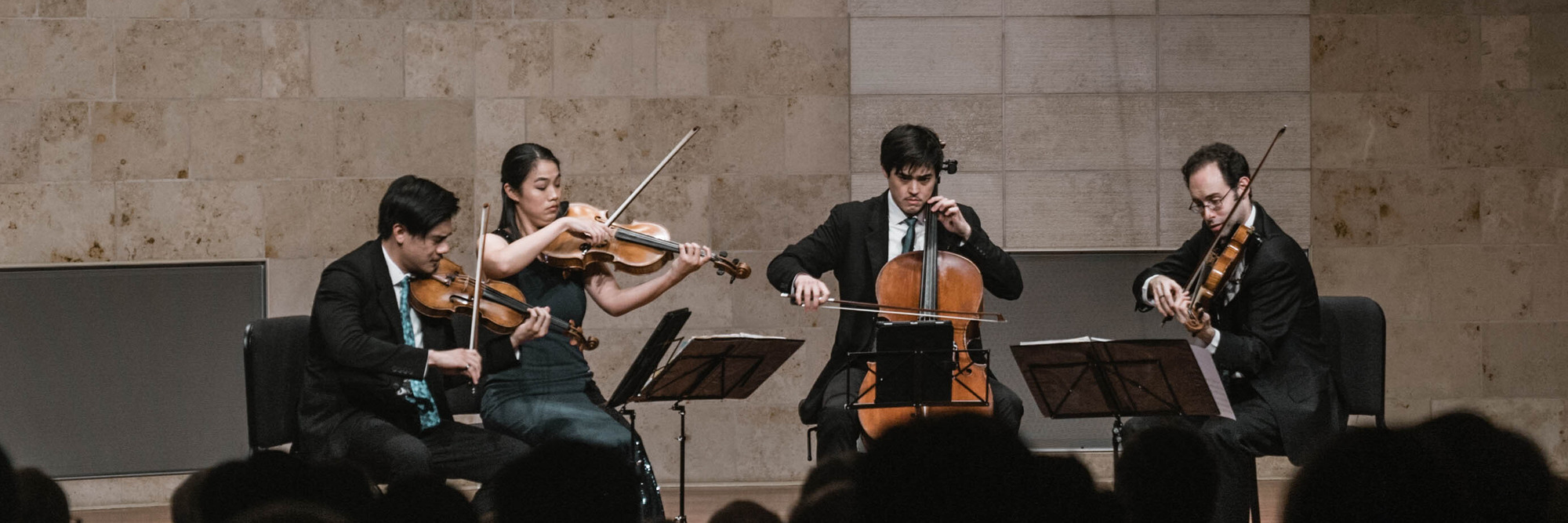 Telegraph Quartet Perfroming