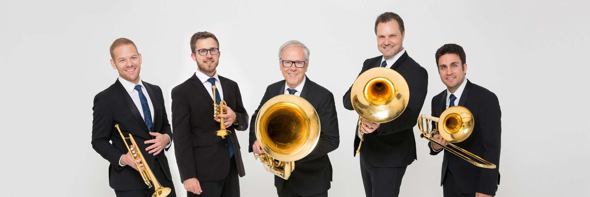 Canadian Brass Ensemble with Instruments