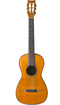 1837 Louis Panormo guitar front