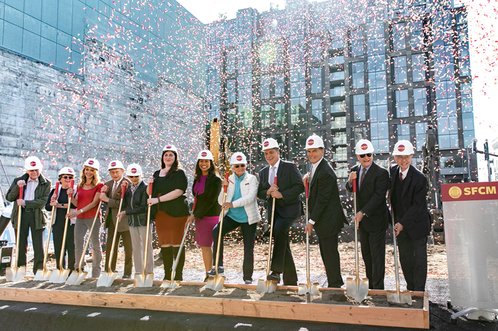 Bowes groundbreaking