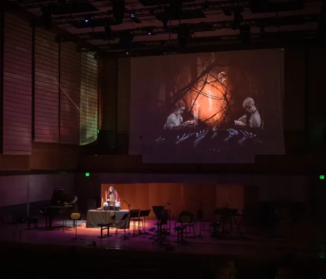 A Composer perfomer production at SFCM.