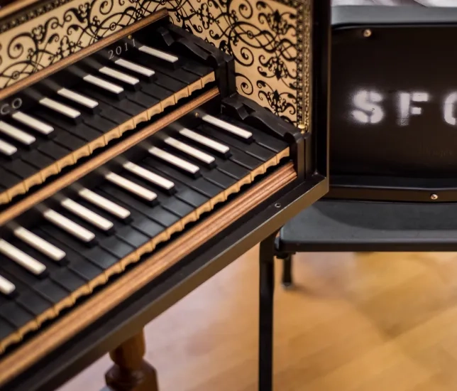 One of SFCM's historical instruments.