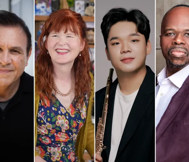 From left: David Conte, Sarah Cahill, Yubeen Kim, and Lester Lynch.