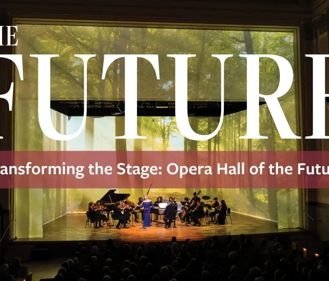 Joyce DiDonato performs in the Caroline H. Hume Concert Hall in 2024.