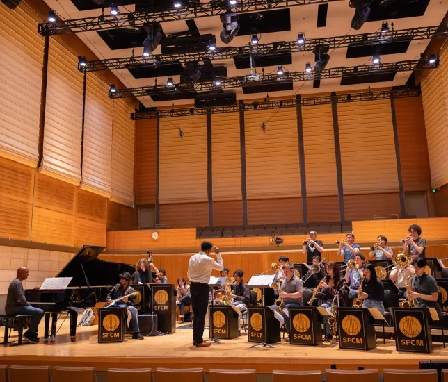 The Roots, Jazz, and American Music Big Band.