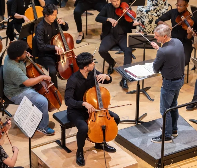 Orchestra practice
