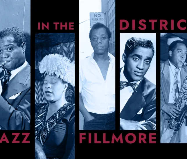 From left: Louis Armstrong, Billie Holiday, James Baldwin
