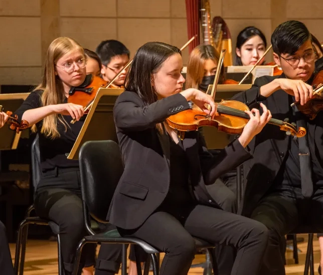 The SFCM Orchestra.