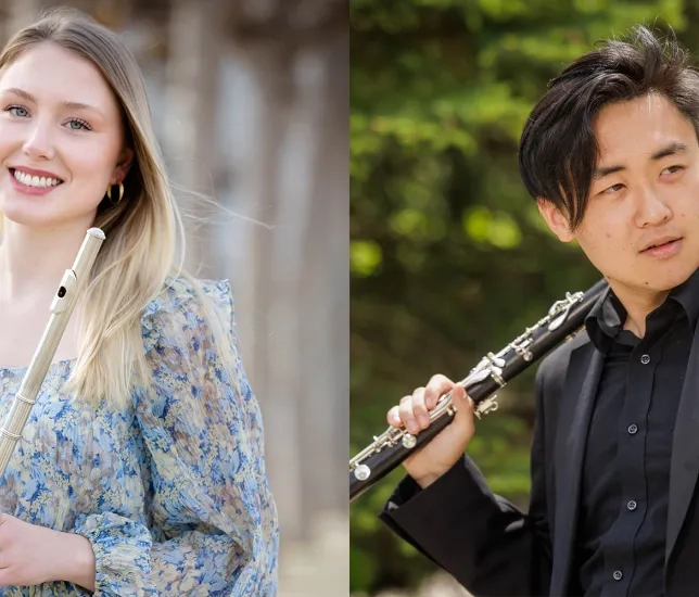 Julia Pyke and Johnny Wang.