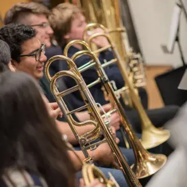 Trombonist Simms (SMF '17 '18) joins American Brass Quintet - Colorado  College