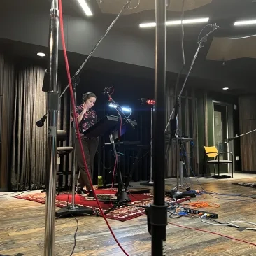 Daria Novoliantceva works on the soundtrack for 'Death Stranding 2.'