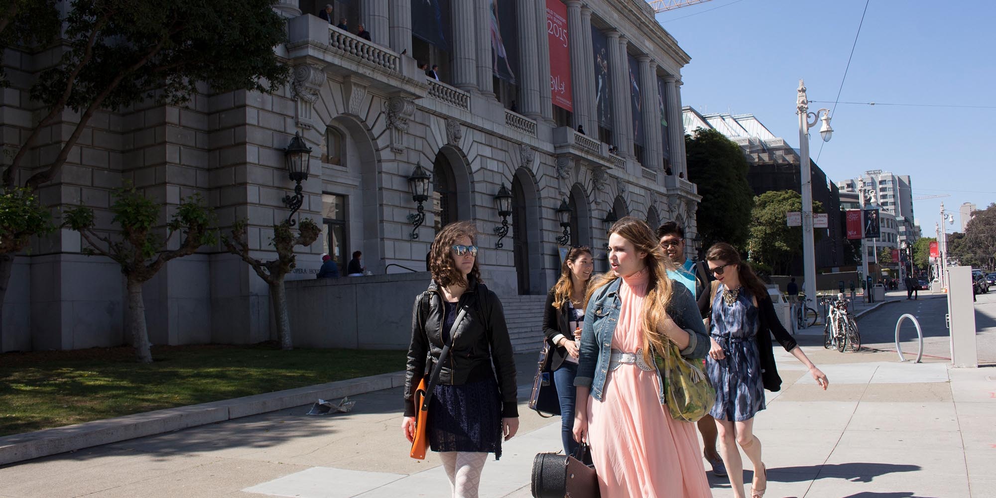 SFCM students outside