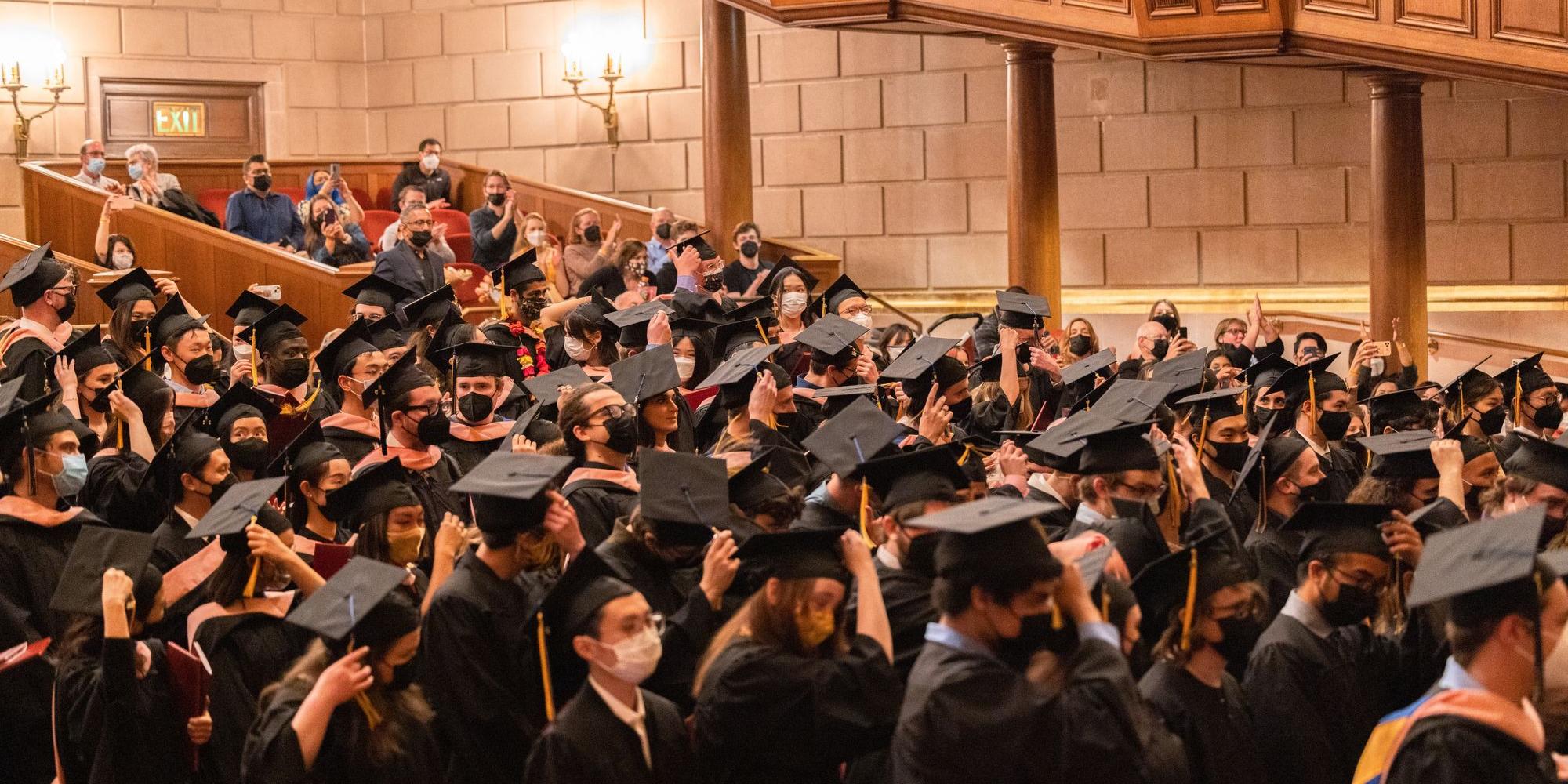 SFCM Graduates at Commencement in the Herbst Theatre