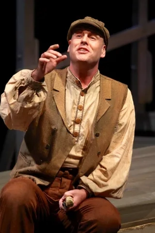 Richard Cox in as Laca in 'Jenůfa.' (Credit: Michael Rolands/Des Moines Metro Opera)