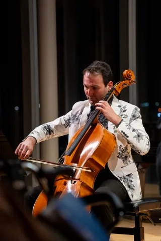 SFCM cello alum Evan Kahn.