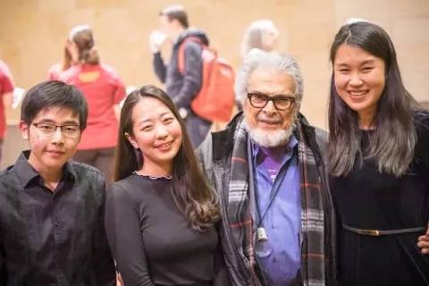 Leon Fleisher and SFCM Students