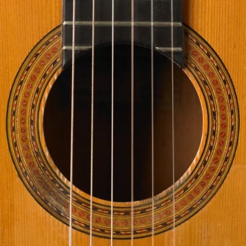 1948 Marcelo Barbero guitar rosette