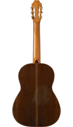 1961 Robert Bouchet guitar back