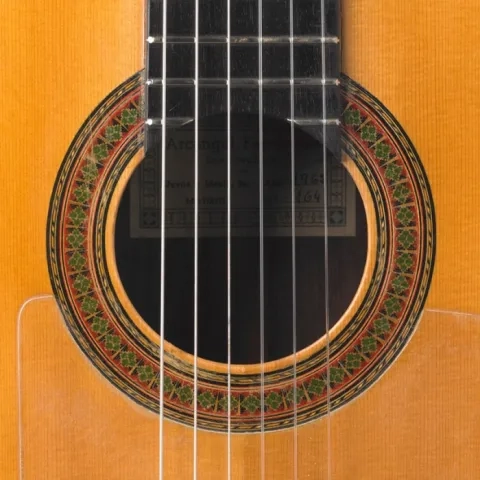 1962 Arcángel Fernández guitar rosette