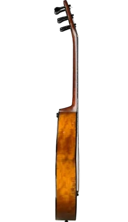 side of 1830 Rene Lacote guitar