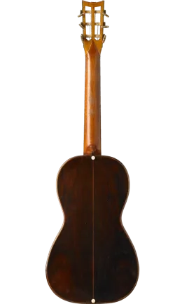 1837 Louis Panormo guitar back