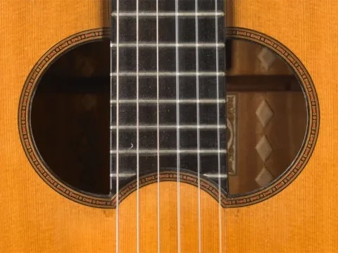 1929 Francisco Simplicio guitar rosette