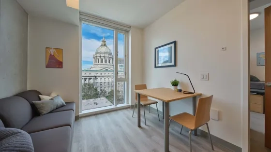 Bowes Center Dorm Room