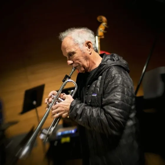 Mario Guarneri playing trumpet