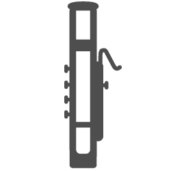 drawing of a bassoon