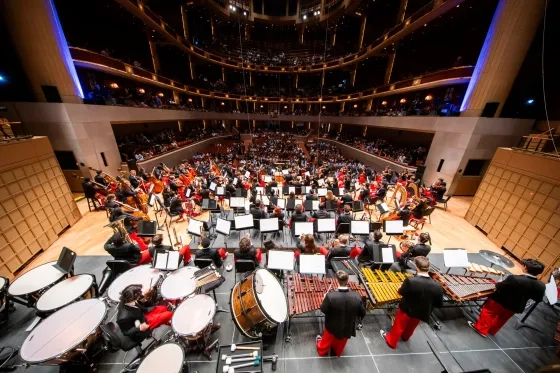 The 2023 National Youth Orchestra (Credit: Christopher Lee)