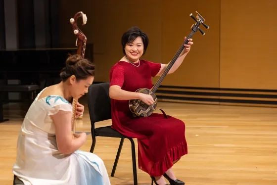 Chinese ensemble performs at SFCM.