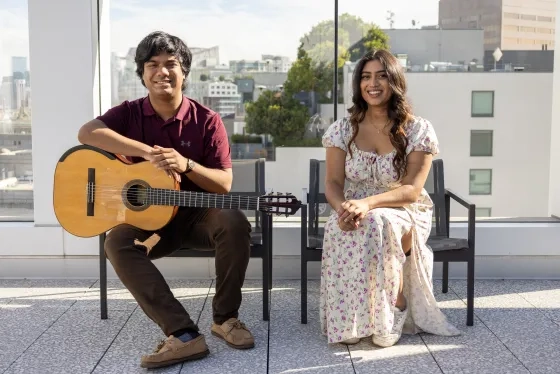 Nikhil Goswami and Akshaya Lakshmi.