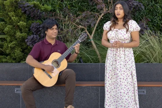 Nikhil Goswami and Akshaya Lakshmi.