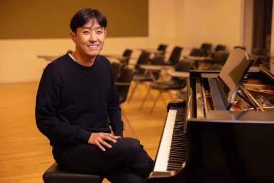 Danny Kim at piano Continuing education 