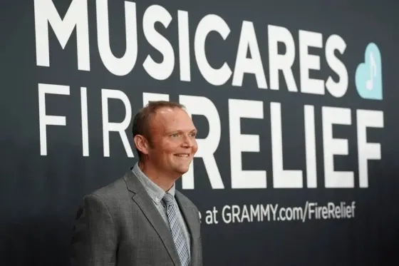 Jason O'Connell arrives at the 67th annual GRAMMY Awards.