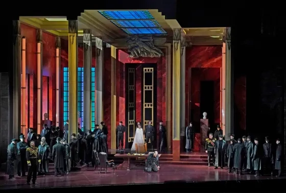 "Rigoletto" at New York's Metropolitan Opera.