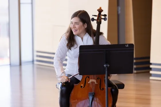 Alisa Weilerstein at SFCM.