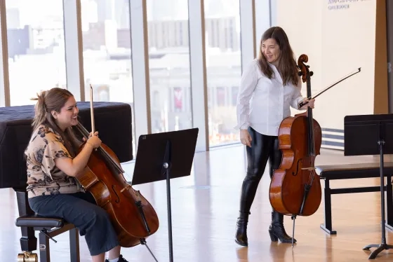 Alisa Weilerstein at SFCM.