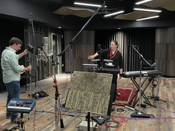 Daria Novoliantceva works on the soundtrack for 'Death Stranding 2.'