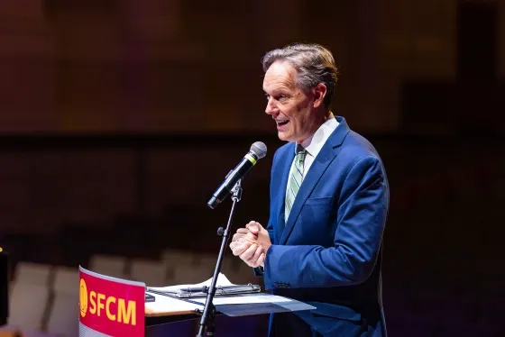 Composer and SFCM professor Jake Heggie.