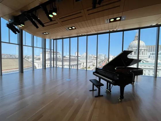 The Barbro Osher Recital Hall.