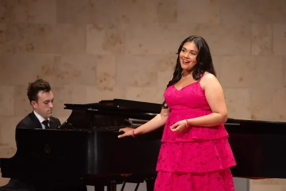 Soprano Syona Ayyankeril. 